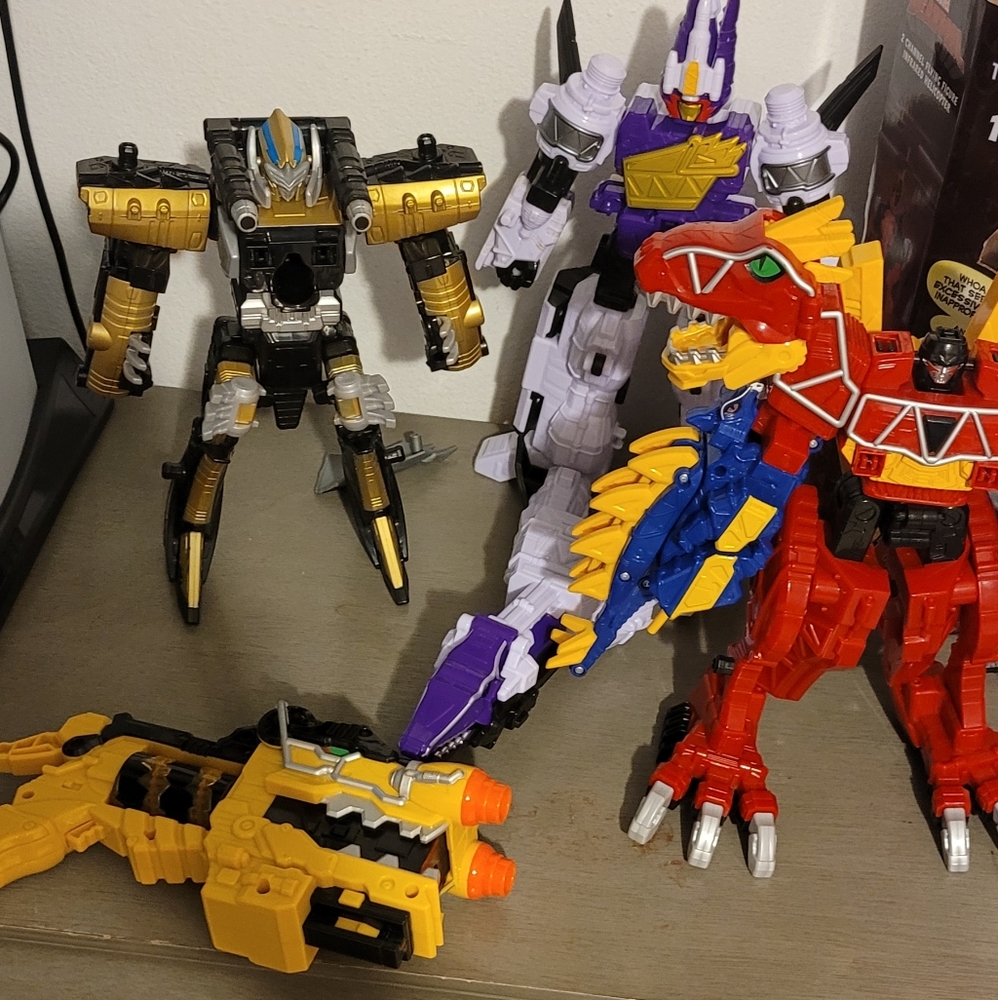Power Rangers toys.